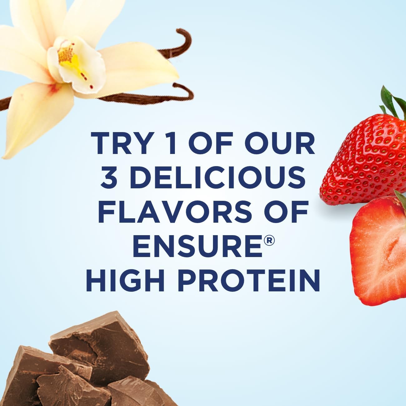 Ensure High Protein Milk Chocolate Nutrition Shake With Fiber | 24 Pack